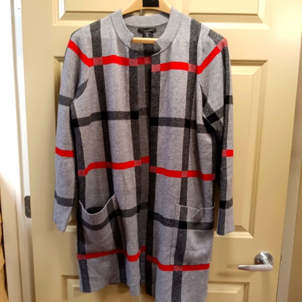 Tahari Cardigan Duster Sweater - size 1X